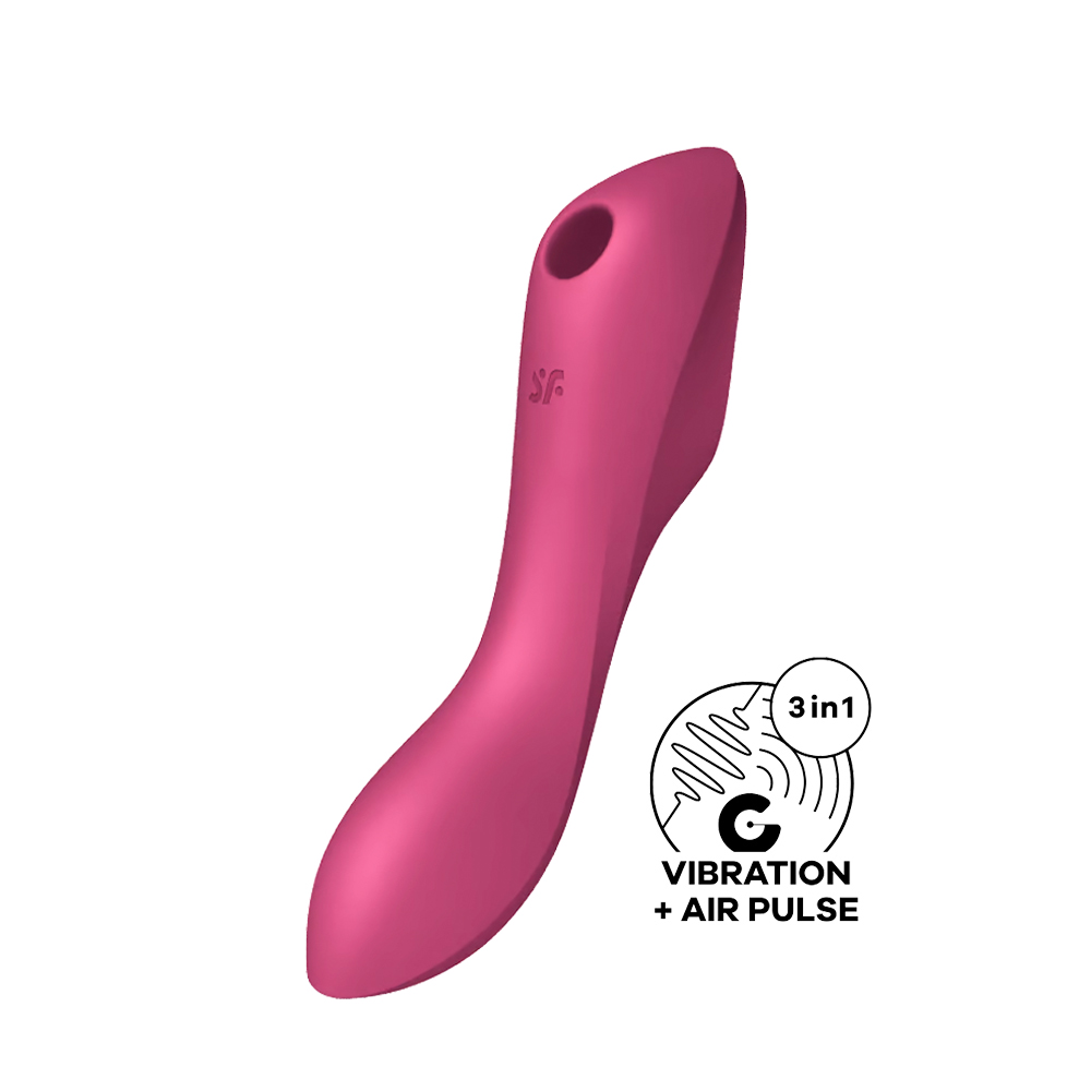 새티스파이어 커비 트리니티 3 레드 CURVY TRINITY 3 RED | Satisfyer