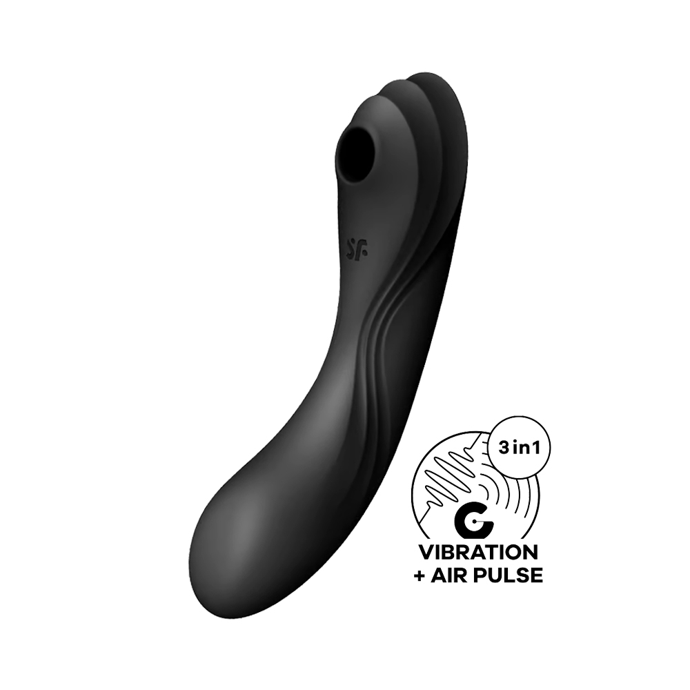 새티스파이어 커비 트리니티 4 블랙 CURVY TRINITY 4 BLACK | Satisfyer